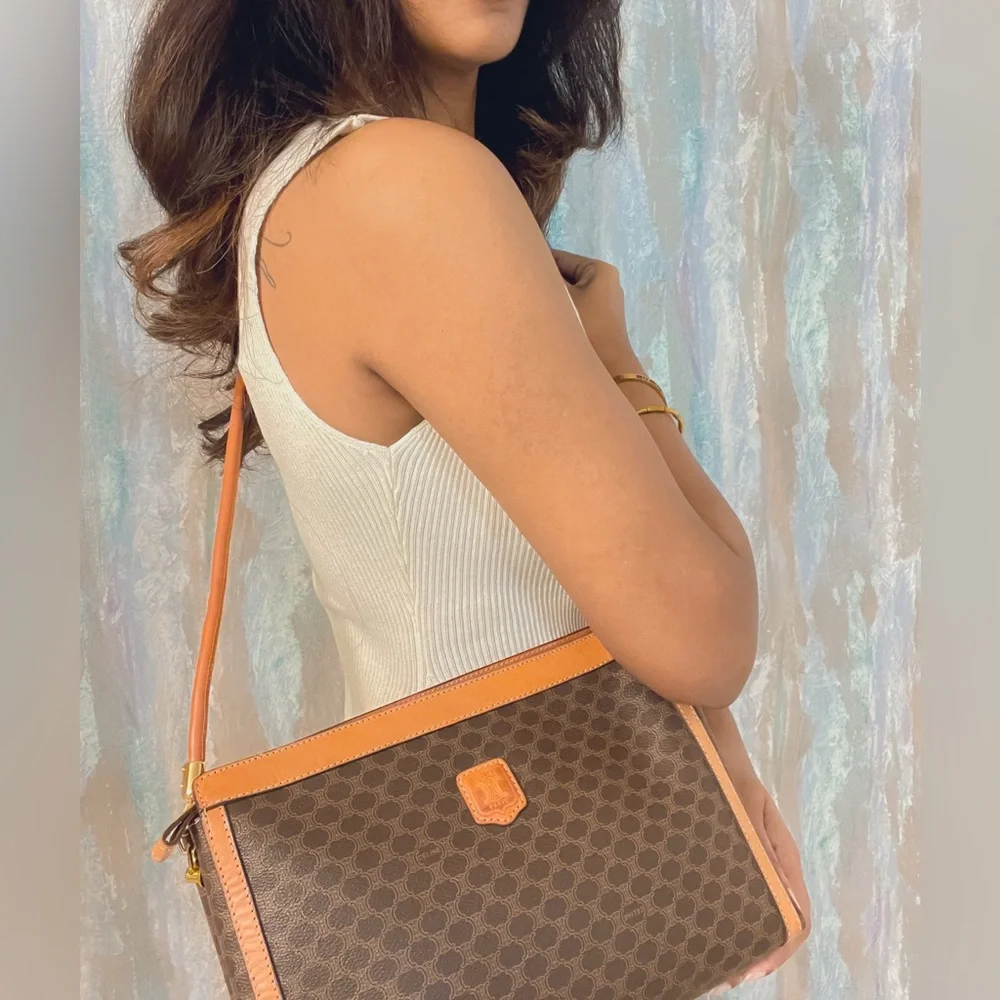 Celine Macadam large Shoulder Bag - Picture 2 of 14